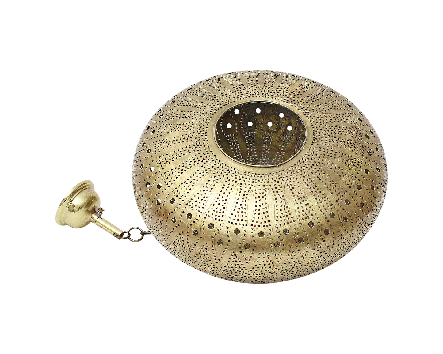 Moroccan Brass Lamp Pendant Ceiling Light Lantern 40x16cm 15.8x6.3in. (ML5)