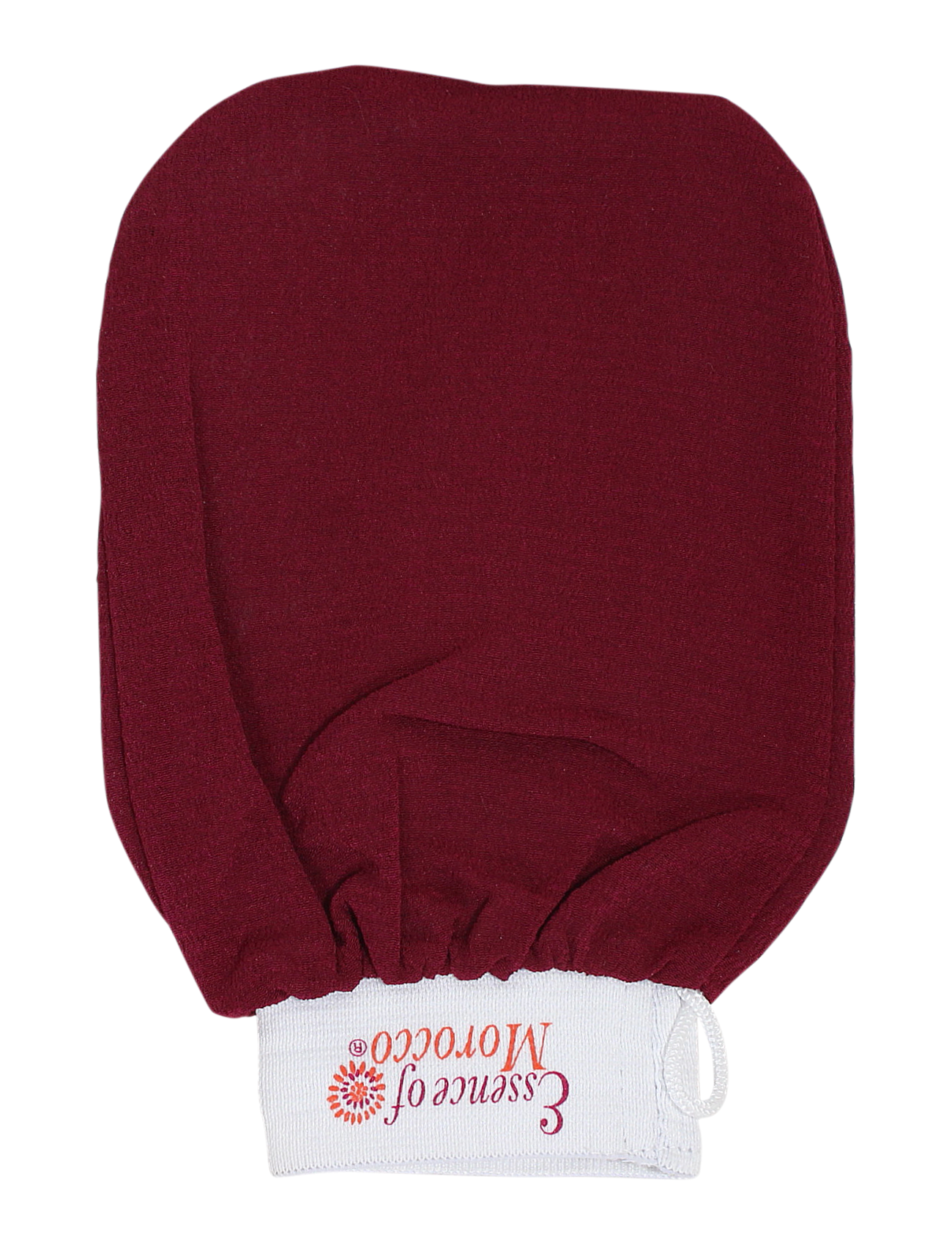 MoroccanExfoliatingKessaGloveBurgundyHammamSpaEssenceofMorocco
