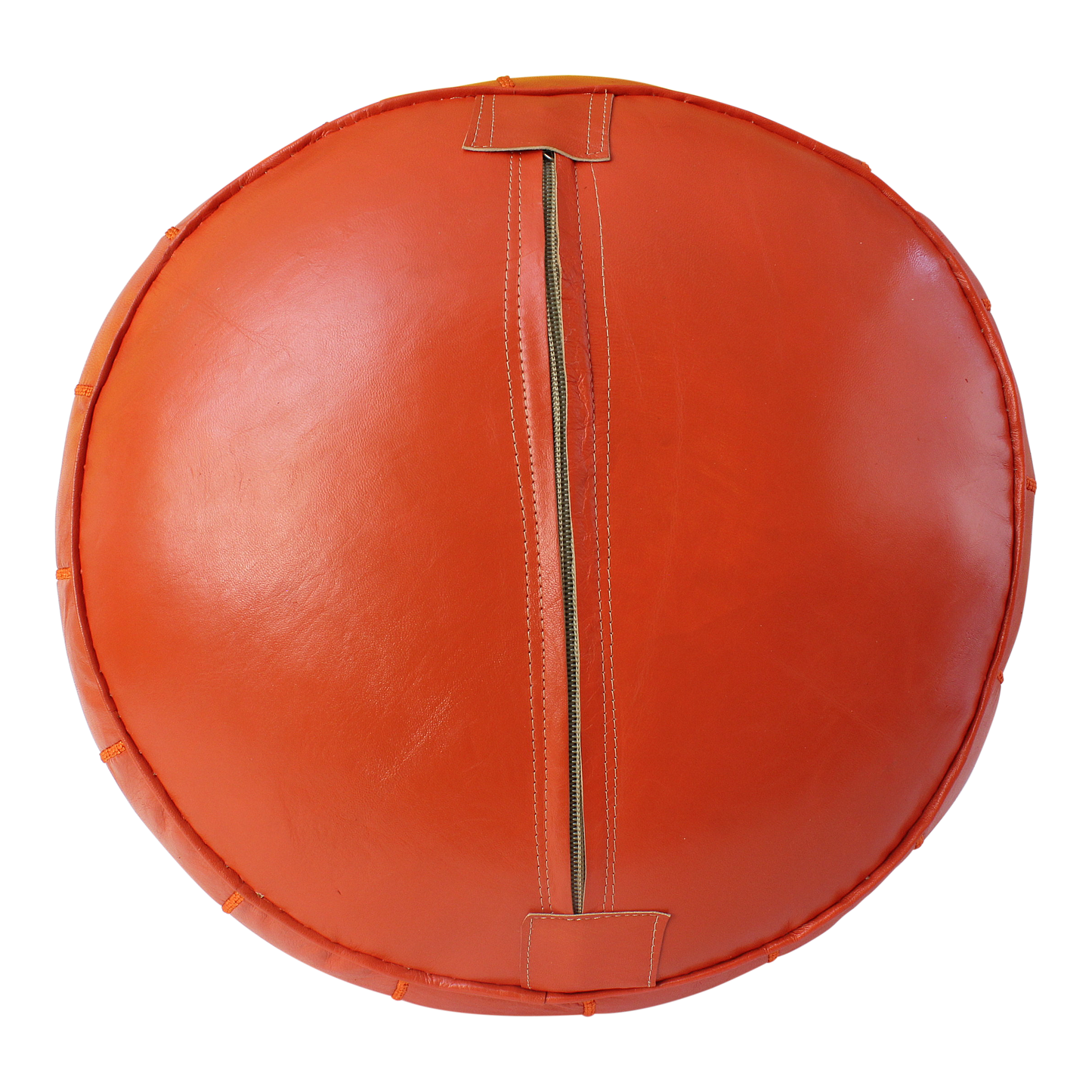 Moroccan Burgundy Red Pouffe Pouf Ottoman Footstool COVER ONLY or STUFFED Real Leather