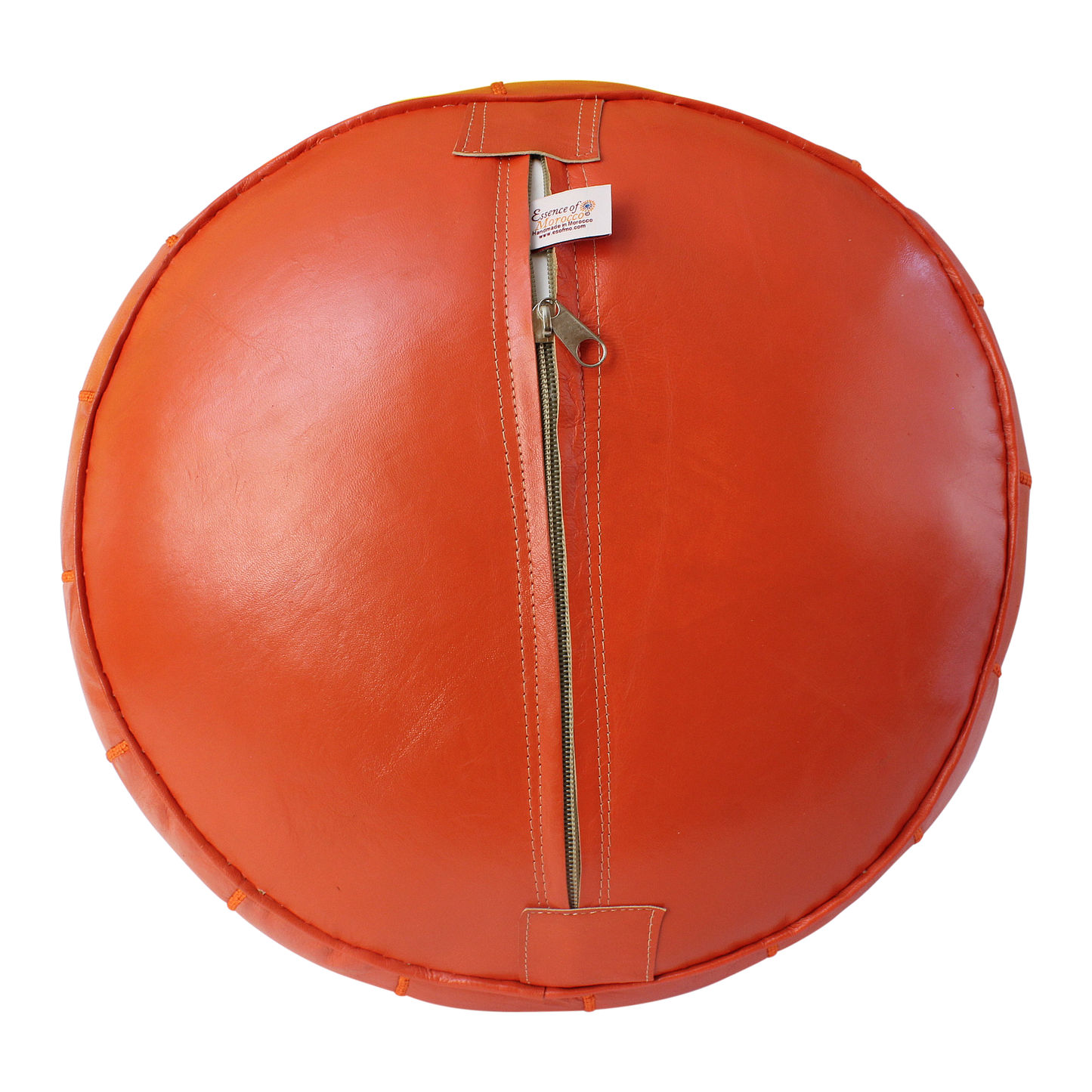 Moroccan Burgundy Red Pouffe Pouf Ottoman Footstool COVER ONLY or STUFFED Real Leather