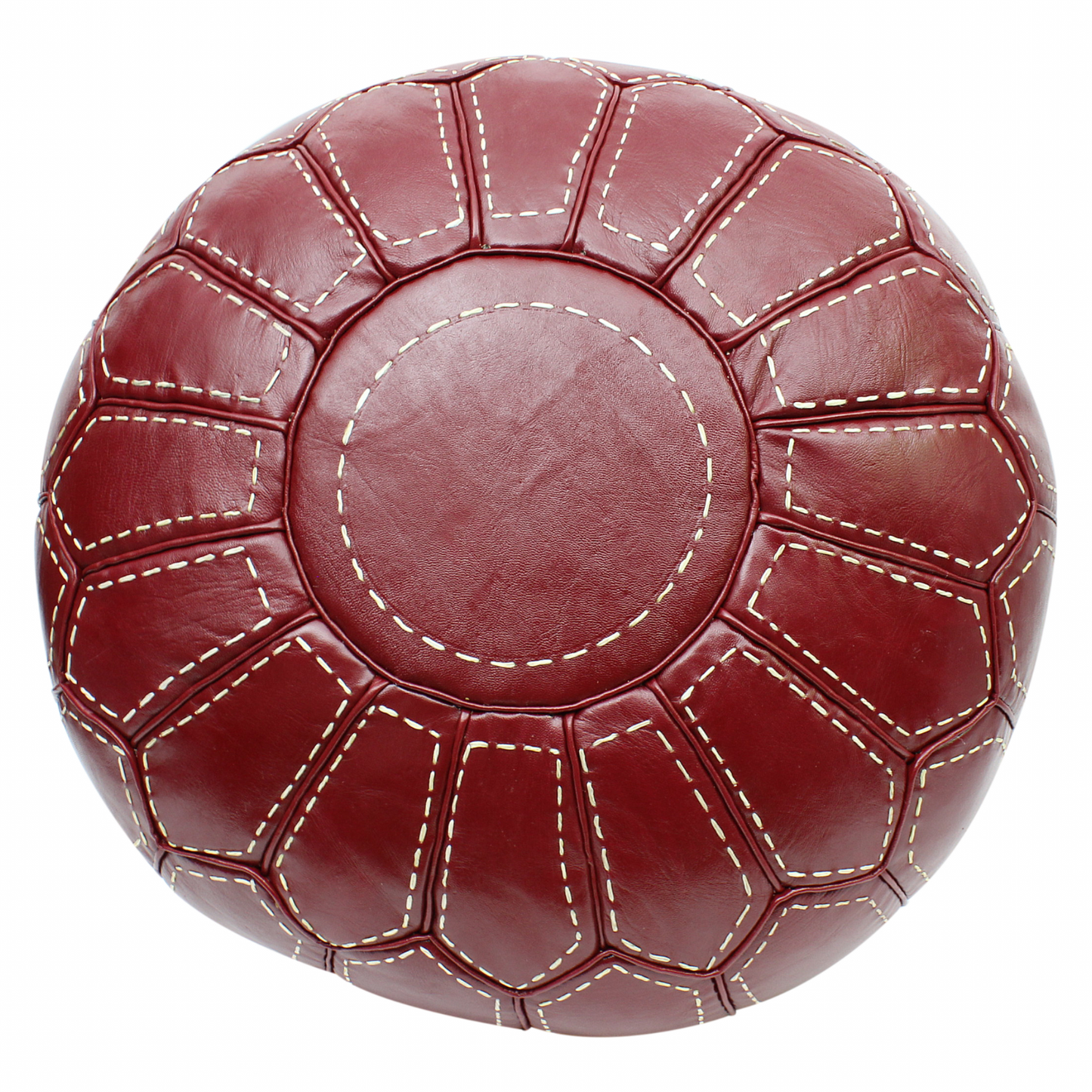 moroccan-largepouffe-pouf-ottoman-footstool-cover-only-or-stuffed-real-burgundy-leather.-handmade-cover-only-or-stuffed-cover-only