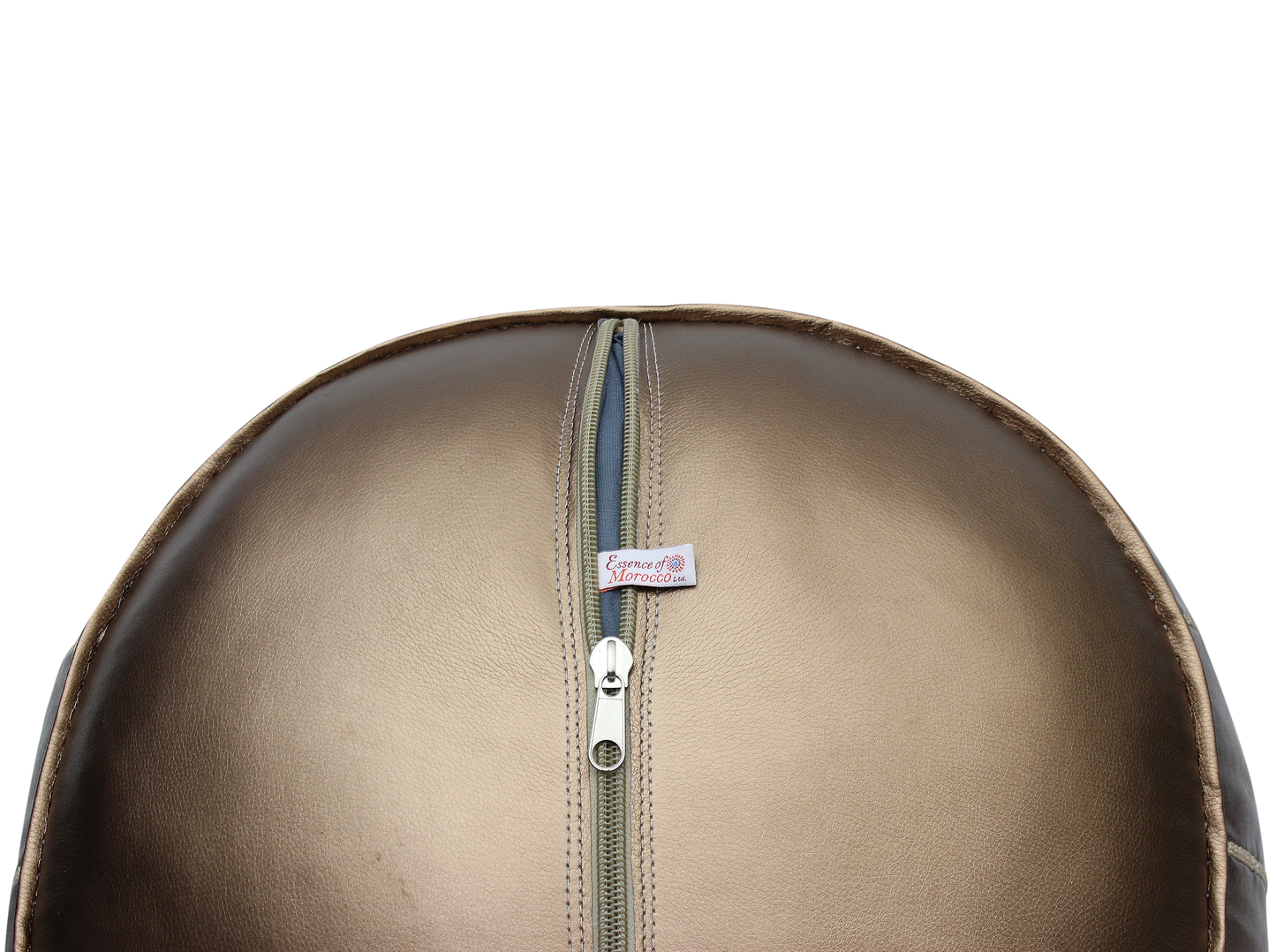 moroccan-pouffe-pouf-ottoman-footstool-metallic-bronze-in-faux-leather-cover