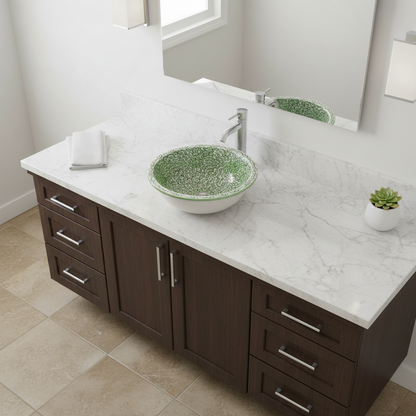 Moroccan Sink Washbasin Wash Basin Ceramic Handmade Green Free Waste (SW103)