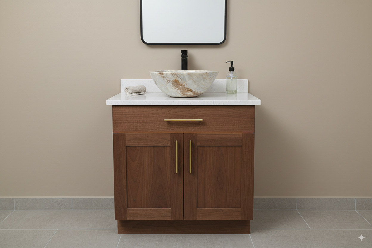 Moroccan Sink Washbasin Wash Basin Marble Stone Hand Carved Free Waste 31 cm (MS2)