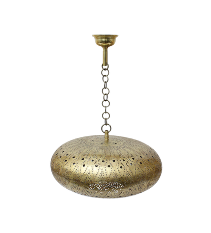 Moroccan Brass Lamp Pendant Ceiling Light Lantern 40x16cm 15.8x6.3in. (ML5)