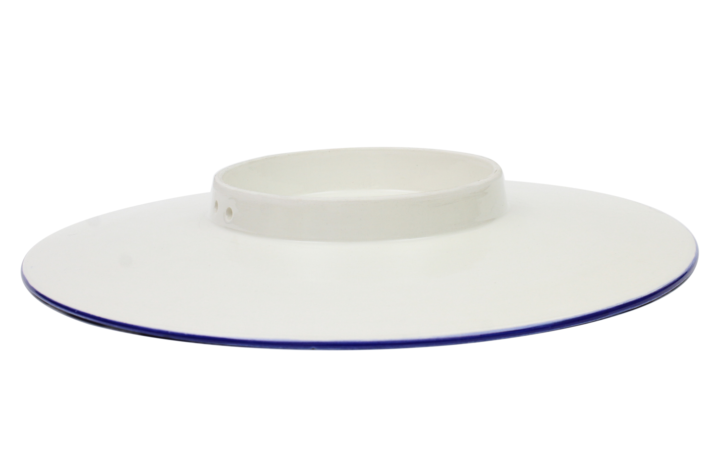 Large Moroccan Ceramic Plate / Serving Platter – Fes Multicolour – 35 cm (FP13)