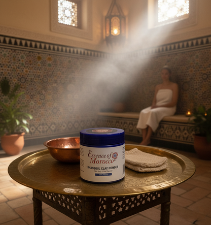 Rhassoul Clay Powder Mask Natural Pure Moroccan Ghassoul 250 g / 8.8 OZ