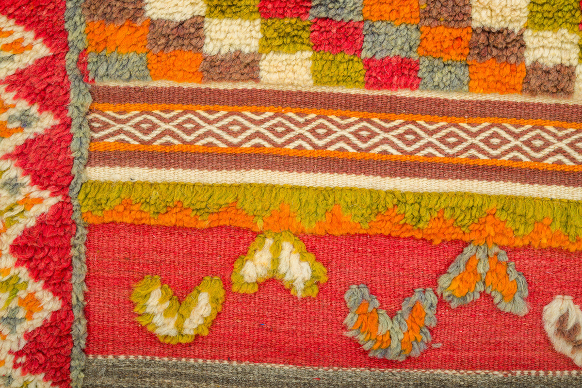 Moroccan Berber Wool Rug – Handwoven & Hand-Knotted Glaoui, 260 x 155 cm / 8.5 x 5.1 ft