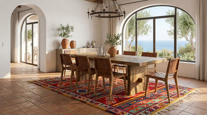 Moroccan Berber Wool Rug – Handwoven & Hand-Knotted Glaoui, 274 x 153 cm / 9 x 5 ft