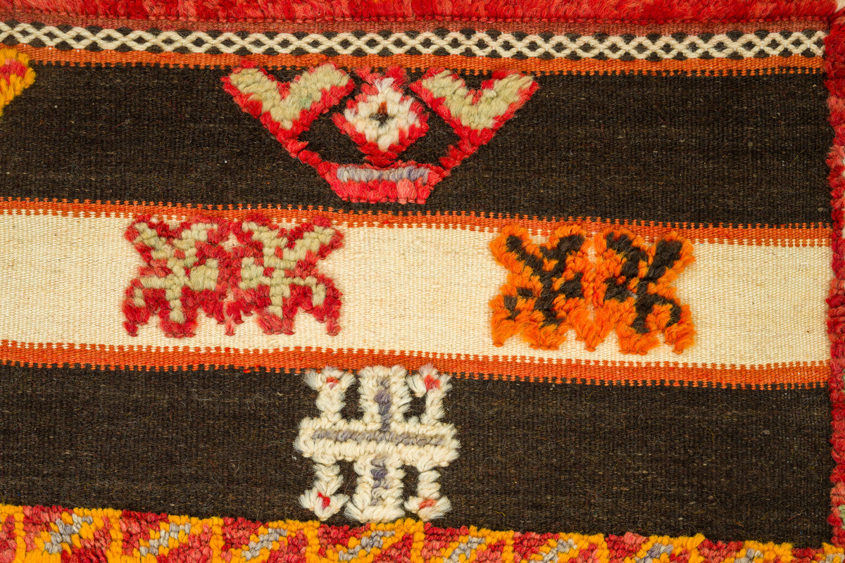 Moroccan Berber Wool Rug – Handwoven & Hand-Knotted Glaoui, 267 x 148 cm / 8.8 x 4.9 ft