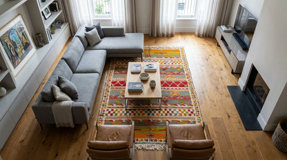 Moroccan Berber Wool Rug – Handwoven & Hand-Knotted Glaoui, 255 x 158 cm / 8.4 x 5.2 ft