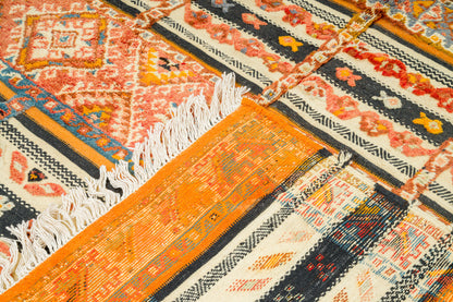 Moroccan Berber Wool Rug – Handwoven & Hand-Knotted Glaoui, 252 x 156 cm / 8.3 x 5.1 ft