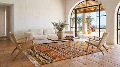 Moroccan Berber Wool Rug – Handwoven & Hand-Knotted Glaoui, 252 x 156 cm / 8.3 x 5.1 ft
