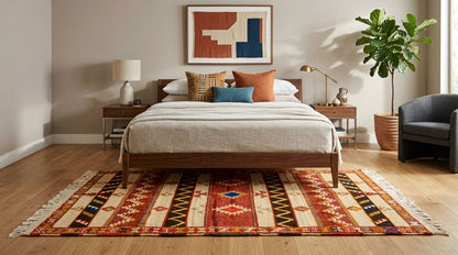 Moroccan Berber Wool Rug – Handwoven & Hand-Knotted Glaoui, 256 x 152 cm / 8.4 x 5 ft