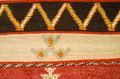 Moroccan Berber Wool Rug – Handwoven & Hand-Knotted Glaoui, 256 x 152 cm / 8.4 x 5 ft