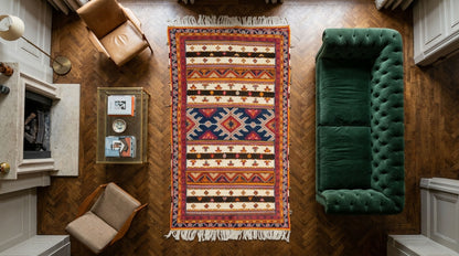 Moroccan Berber Wool Rug – Handwoven & Hand-Knotted Glaoui, 260 x 157 cm / 8.5 x 5.2 ft