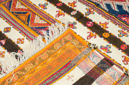 Moroccan Berber Wool Rug – Handwoven & Hand-Knotted Glaoui, 260 x 157 cm / 8.5 x 5.2 ft