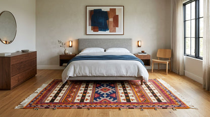 Moroccan Berber Wool Rug – Handwoven & Hand-Knotted Glaoui, 260 x 157 cm / 8.5 x 5.2 ft