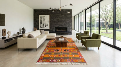 Moroccan Berber Wool Rug – Handwoven & Hand-Knotted Glaoui, 260 x 152 cm / 8.5 x 5 ft
