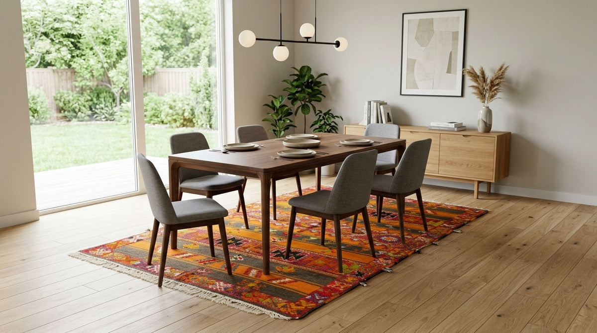 Moroccan Berber Wool Rug – Handwoven & Hand-Knotted Glaoui, 260 x 152 cm / 8.5 x 5 ft