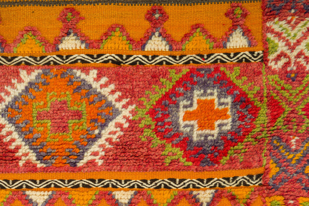Moroccan Berber Wool Rug – Handwoven & Hand-Knotted Glaoui, 260 x 152 cm / 8.5 x 5 ft