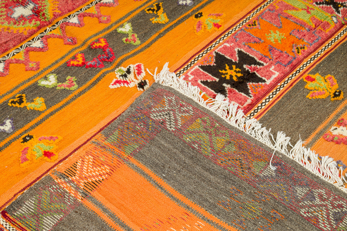 Moroccan Berber Wool Rug – Handwoven & Hand-Knotted Glaoui, 260 x 152 cm / 8.5 x 5 ft