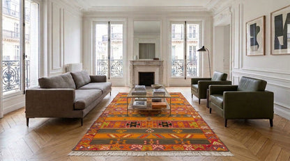 Moroccan Berber Wool Rug – Handwoven & Hand-Knotted Glaoui, 260 x 152 cm / 8.5 x 5 ft