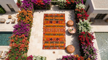 Moroccan Berber Wool Rug – Handwoven & Hand-Knotted Glaoui, 260 x 152 cm / 8.5 x 5 ft