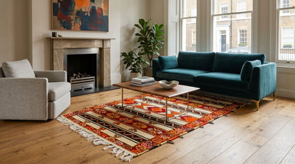 Moroccan Berber Wool Rug – Handwoven & Hand-Knotted Glaoui, 244 x 150 cm / 8 x 4.9 ft