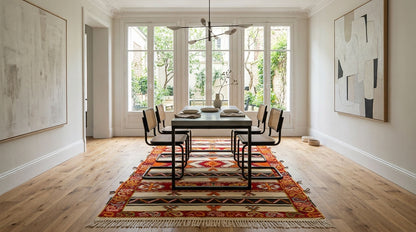 Moroccan Berber Wool Rug – Handwoven & Hand-Knotted Glaoui, 244 x 150 cm / 8 x 4.9 ft