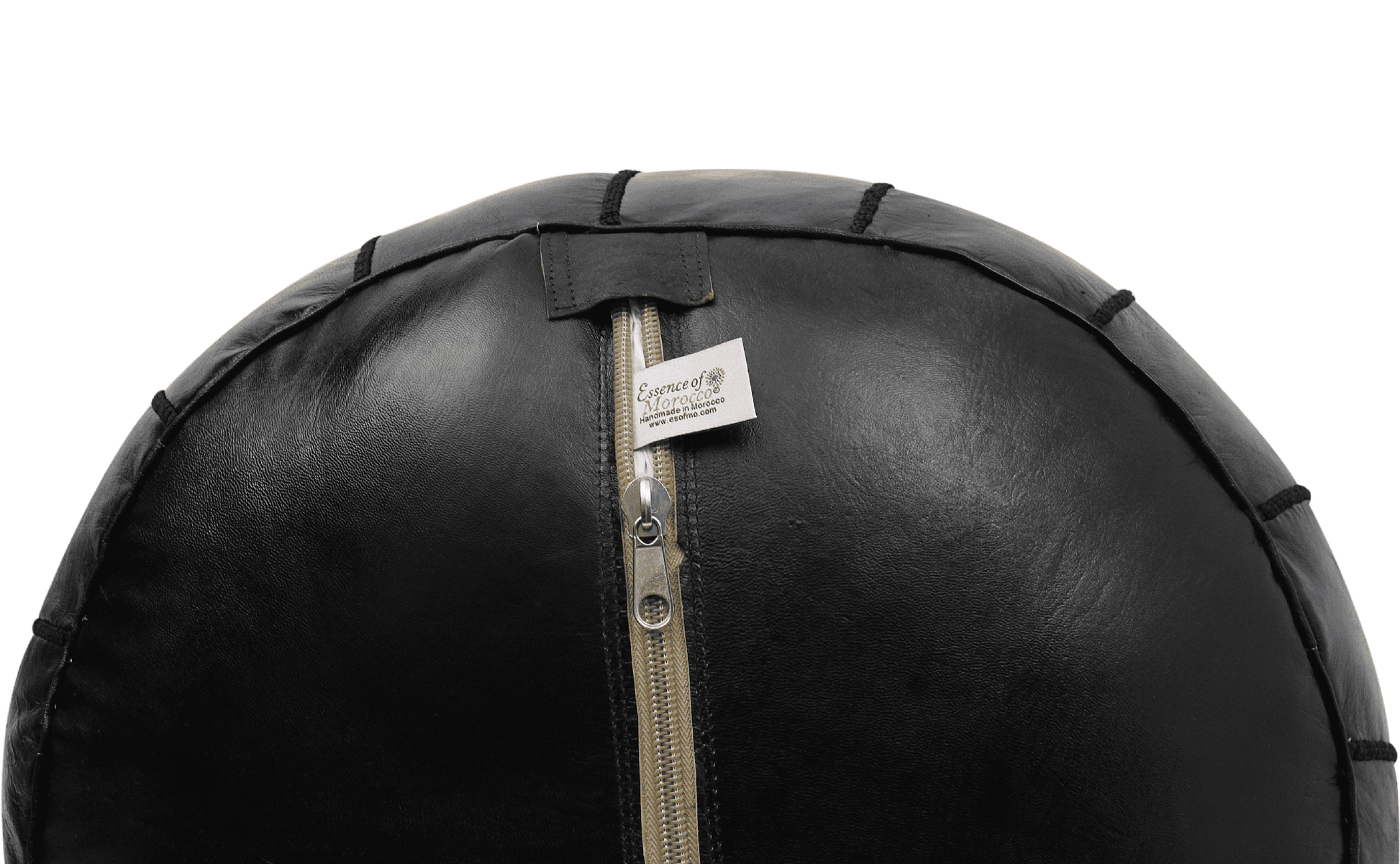 moroccan-black-pouffe-pouf-ottoman-footstool-cover-only-or-stuffed-real-leather