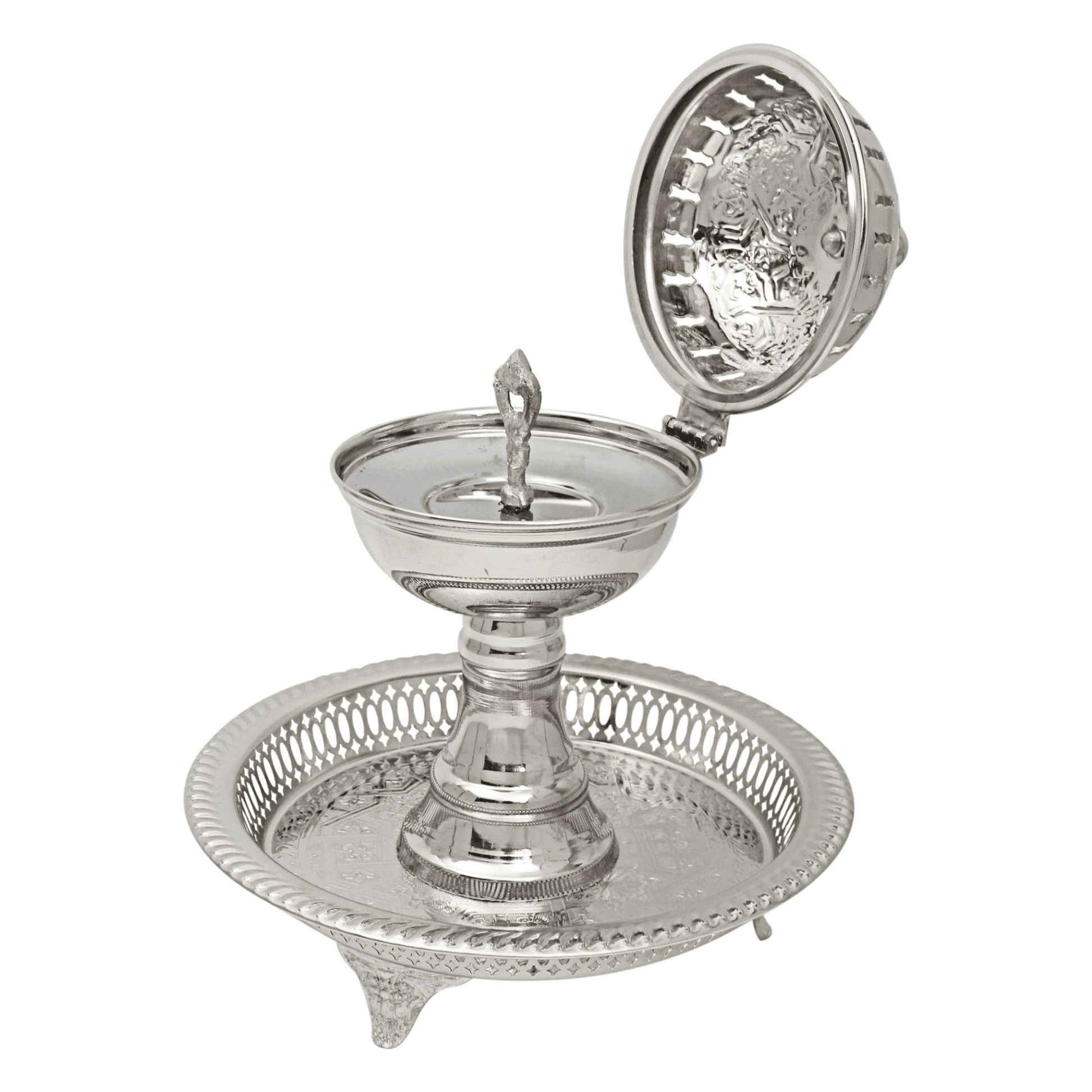 moroccan-incense-oud-burner-diffuser-mbakhra-censer-silver-maillechort-classical-fez-design