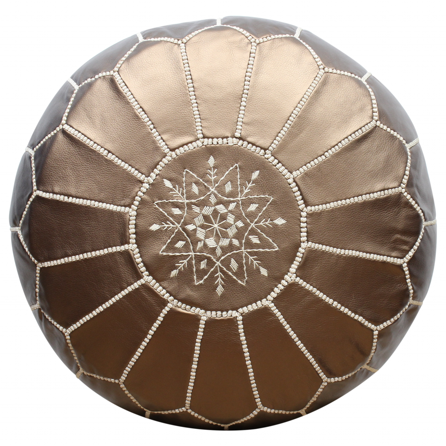 moroccan-pouffe-pouf-ottoman-footstool-metallic-bronze-in-faux-leather-cover