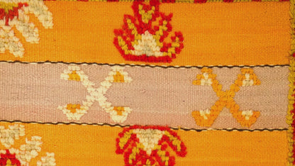 Moroccan Berber Wool Rug – Handwoven & Hand-Knotted Glaoui, 212 x 137 cm / 7 x 4.5 ft