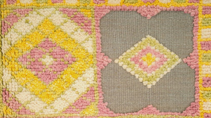 Moroccan Berber Wool Rug – Handwoven & Hand-Knotted, 160 x 104 cm / 5.3 x 3.4 ft