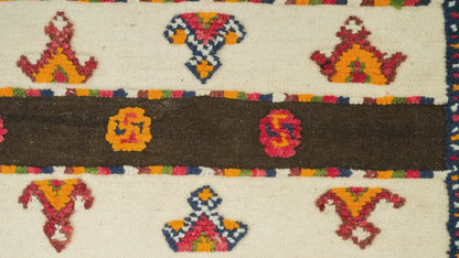 Moroccan Berber Wool Rug – Handwoven & Hand-Knotted Glaoui, 260 x 157 cm / 8.5 x 5.2 ft