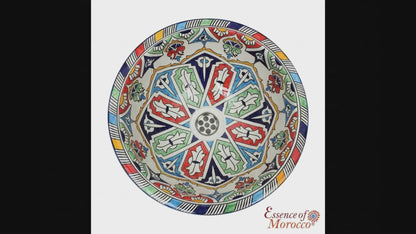 Moroccan Sink Washbasin Wash Basin Ceramic Handmade Multicolour Free Waste SW56